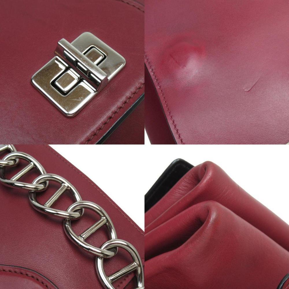 PRADA Leather Shoulder Bag - Picture 3 of 5